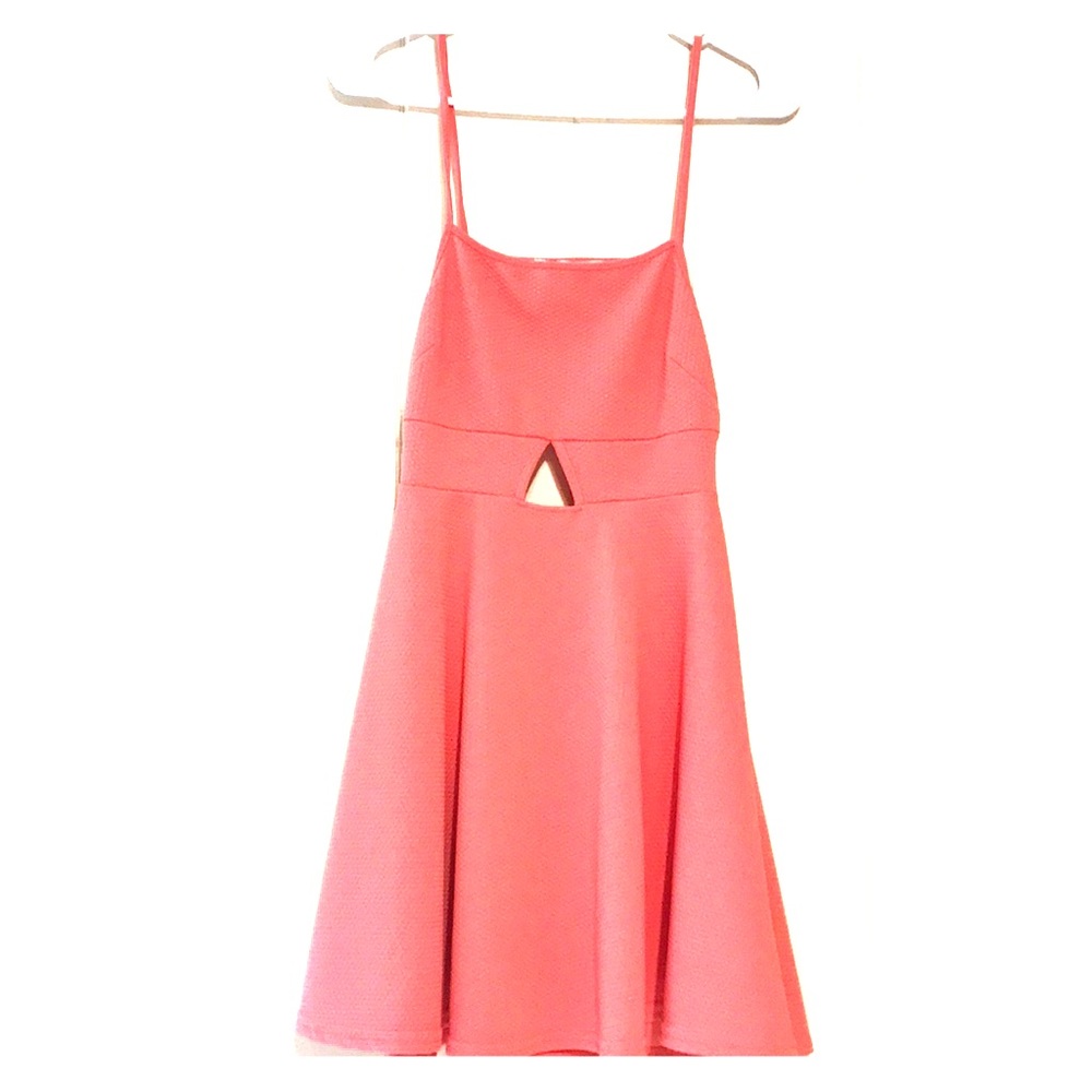Dress pinky coral color